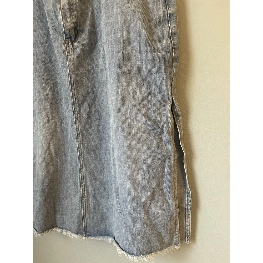 FOREVER 21 Midi Denim Jean Skirt Womens‎ Y2K 1XL